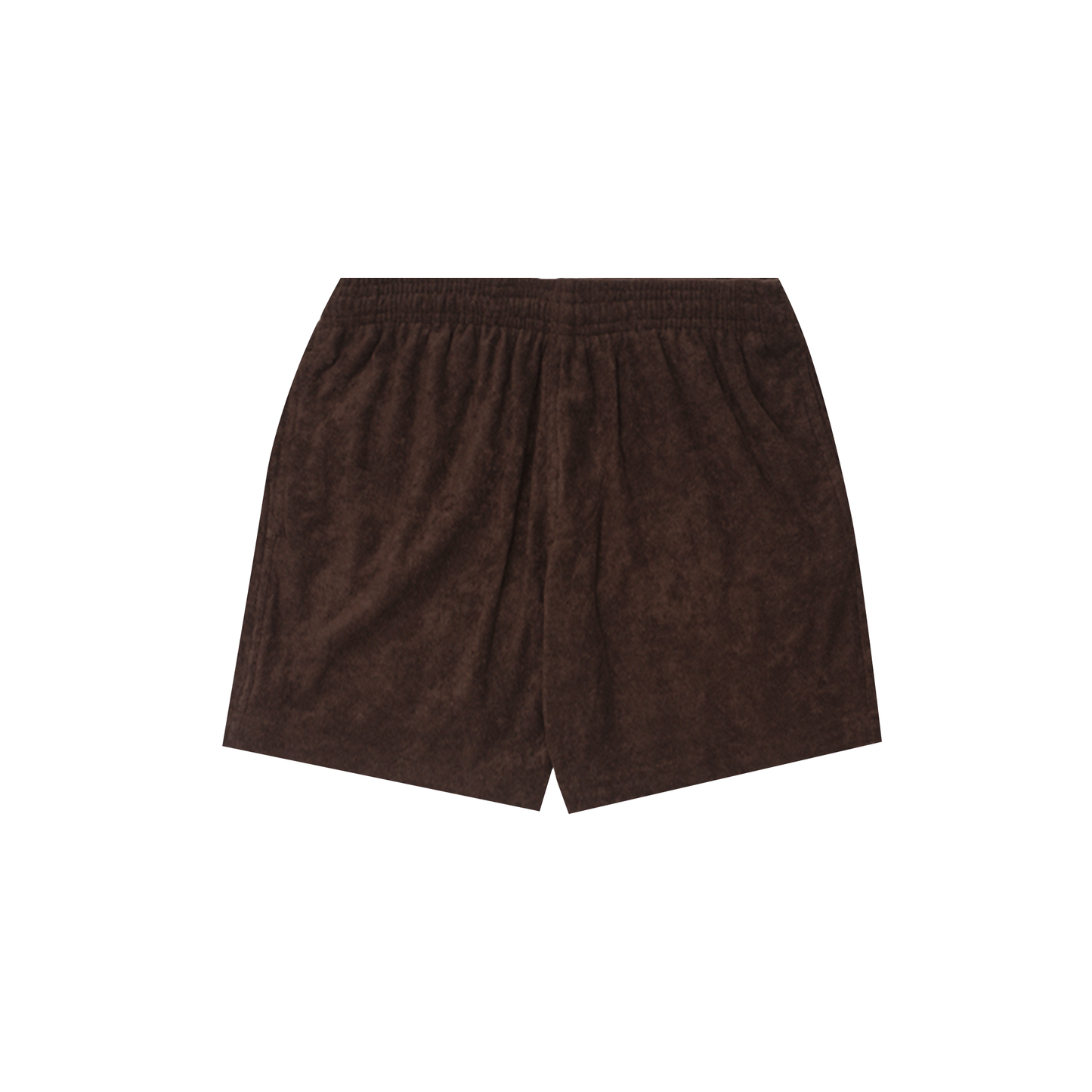 TOWEL TERRY HOUSE SHORTS IN WOOD