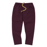 LITTLE HUMAN™ LOUNGE PANTS IN WINE
