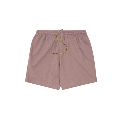 PIQUE HOUSE SHORTS IN MAUVE