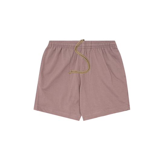 PIQUE HOUSE SHORTS IN MAUVE