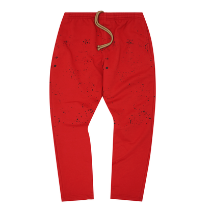 PAINTER'S LOUNGE PANTS IN CRIMSON