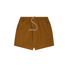 PIQUE HOUSE SHORTS IN RUST