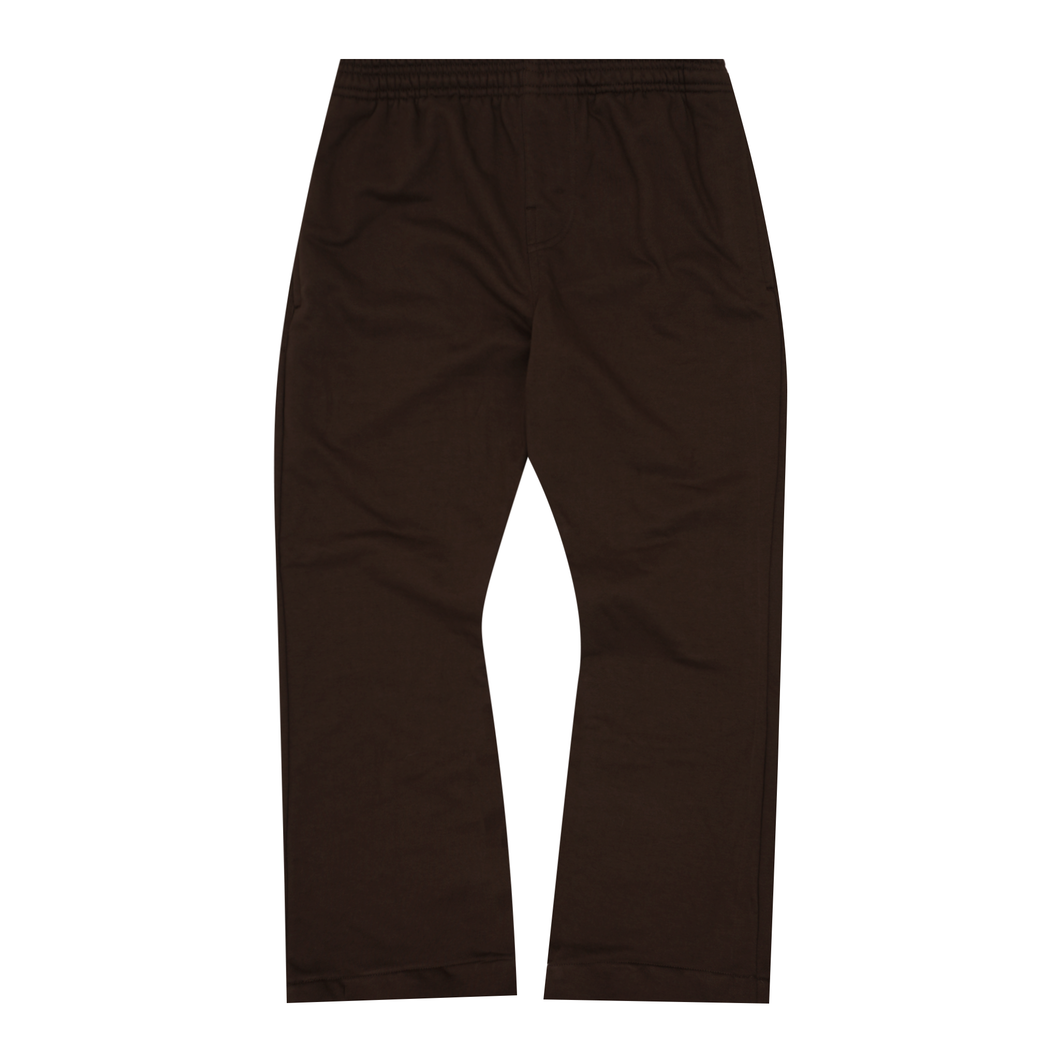 FRENCH TERRY BOOTCUT LOUNGE PANTS IN WOOD MN LA