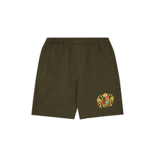 MN+LA "CREST" SWEATSHORTS IN OLIVE