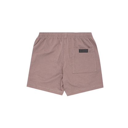 PIQUE HOUSE SHORTS IN MAUVE