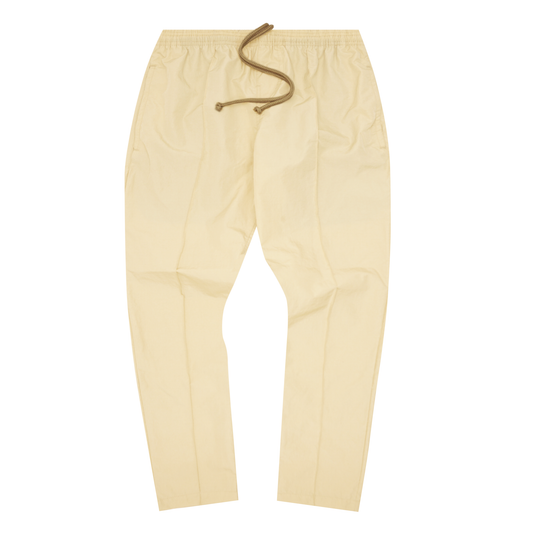 SHINOBI PLEATED LOUNGE PANTS IN BONE