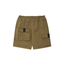 7 POCKET SWEATSHORTS IN OLIVE