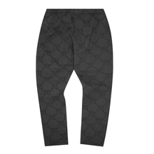 "MULTI M'$" LOUNGE PANTS IN CHARCOAL GREY