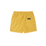LINEN HOUSE SHORTS IN MUSTARD