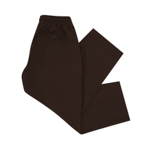 PLEATED ULTRA WIDE PANTS IN WOOD