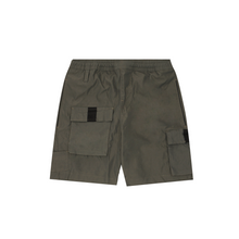 MOSS GREEN TWILL 7 POCKET SHORTS