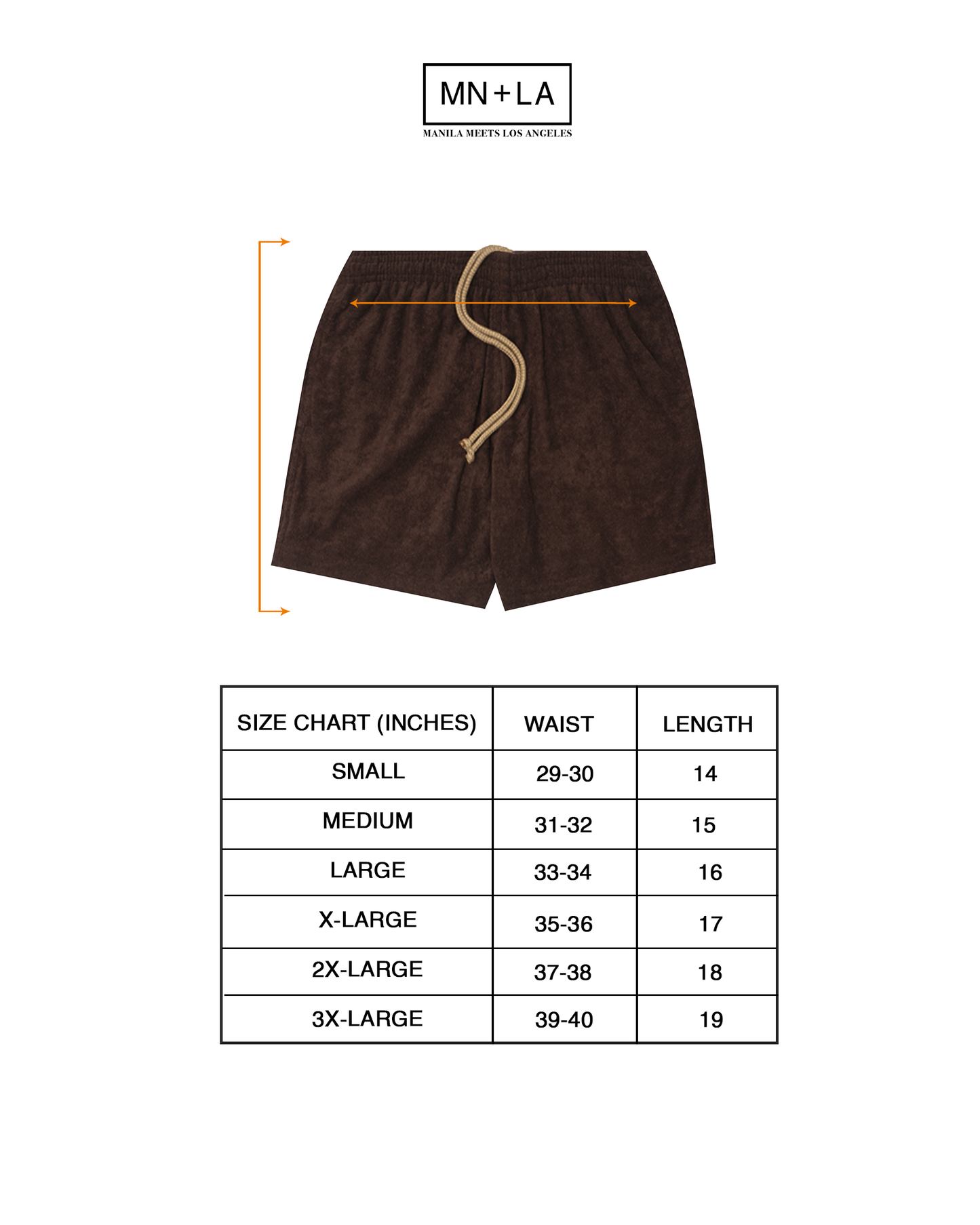 TOWEL TERRY HOUSE SHORTS IN WOOD