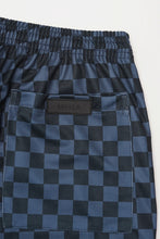 CHECKMATE MESH SHORTS IN PIGEON BLUE