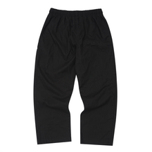 LINEN WIDE CROPPED PANTS IN ANTHRACITE