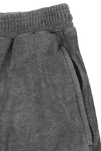 TOWEL TERRY SWEATPANTS IN OWL GREY