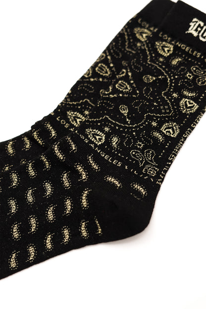 "PEACE PAISLEY" BANDANA SOCK BUNDLE