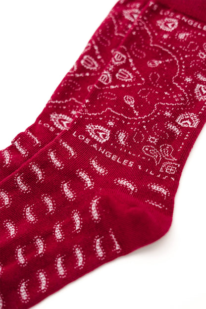 "PEACE PAISLEY" BANDANA SOCK BUNDLE