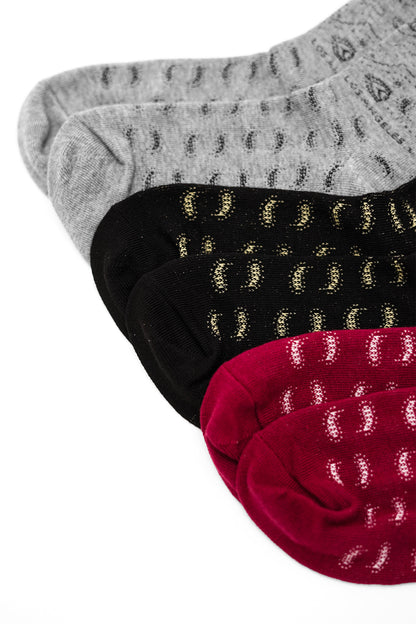 "PEACE PAISLEY" BANDANA SOCK BUNDLE