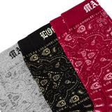 "PEACE PAISLEY" BANDANA SOCK BUNDLE