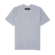 WAFFLE WEAVE CLASSIC TEE IN GLACIER