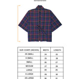 RED/NAVY S/S DRAPE