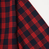 RED/NAVY S/S DRAPE