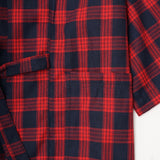 RED/NAVY S/S DRAPE