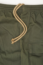 MOSS GREEN 7 POCKET LOUNGE PANTS