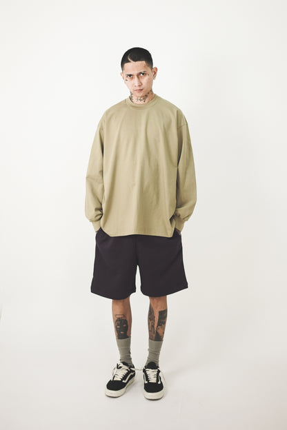 LONGSLEEVE TEE IN DARK MINT