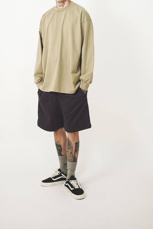 LONGSLEEVE TEE IN DARK MINT