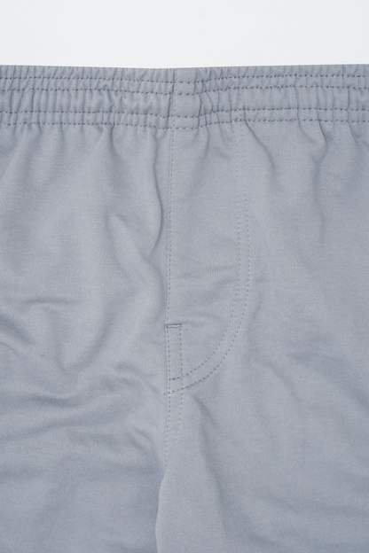 FRENCH TERRY WIDE LOUNGE PANTS IN GLACIER