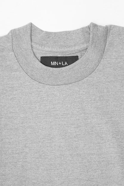 LONGSLEEVE TEE IN HEATHER GREY