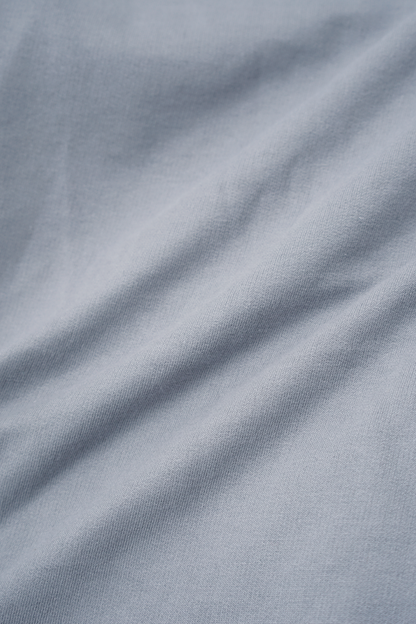 FRENCH TERRY WIDE LOUNGE PANTS IN GLACIER