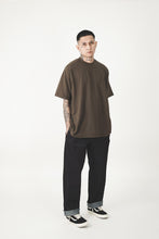 BROWNSTONE PIQUE OVERSIZED TEE