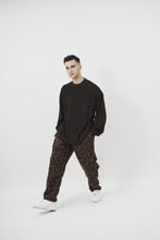 "VINES AND THORNS" 7 POCKET LOUNGE PANTS IN WOOD