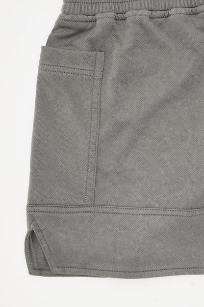 KNUCKLE HEAD MESH SHORTS IN STONE GREY