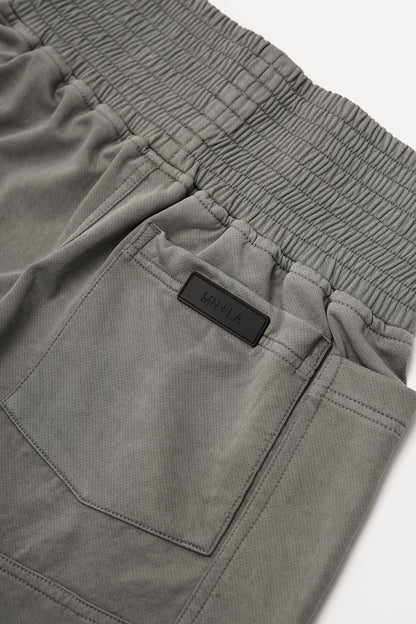 KNUCKLE HEAD MESH SHORTS IN STONE GREY
