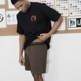 TRAINING SHORTS IN OLIVE