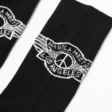 PEACE TREATY SOCKS (EXTRA THICC) IN ANTHRACITE (3 PACK)