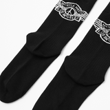 PEACE TREATY SOCKS (EXTRA THICC) IN ANTHRACITE (3 PACK)