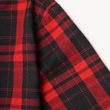 NAVY/RED S/S DRAPE