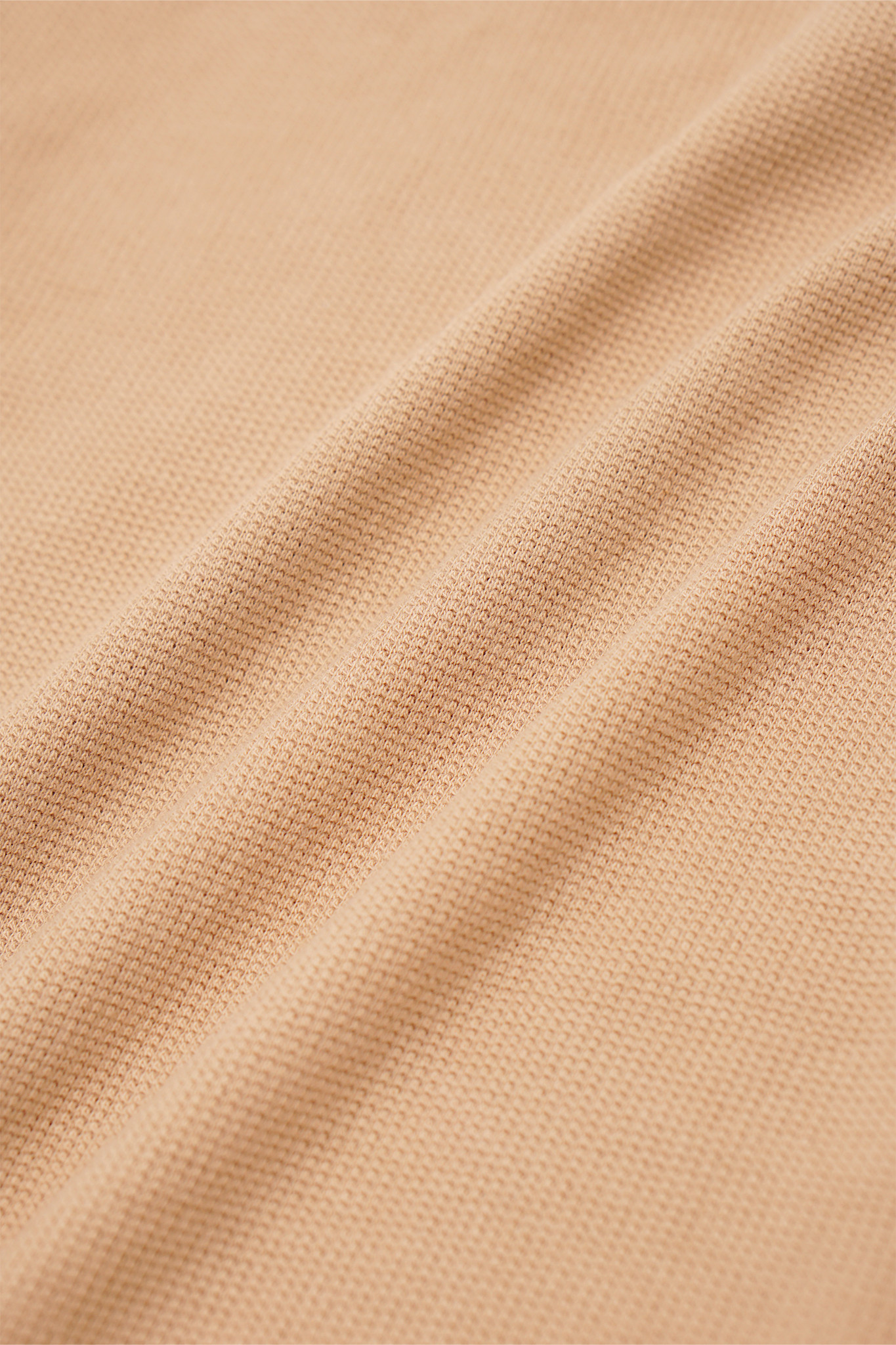 WAFFLE WEAVE LONGSLEEVE TEE V3 IN WHEAT