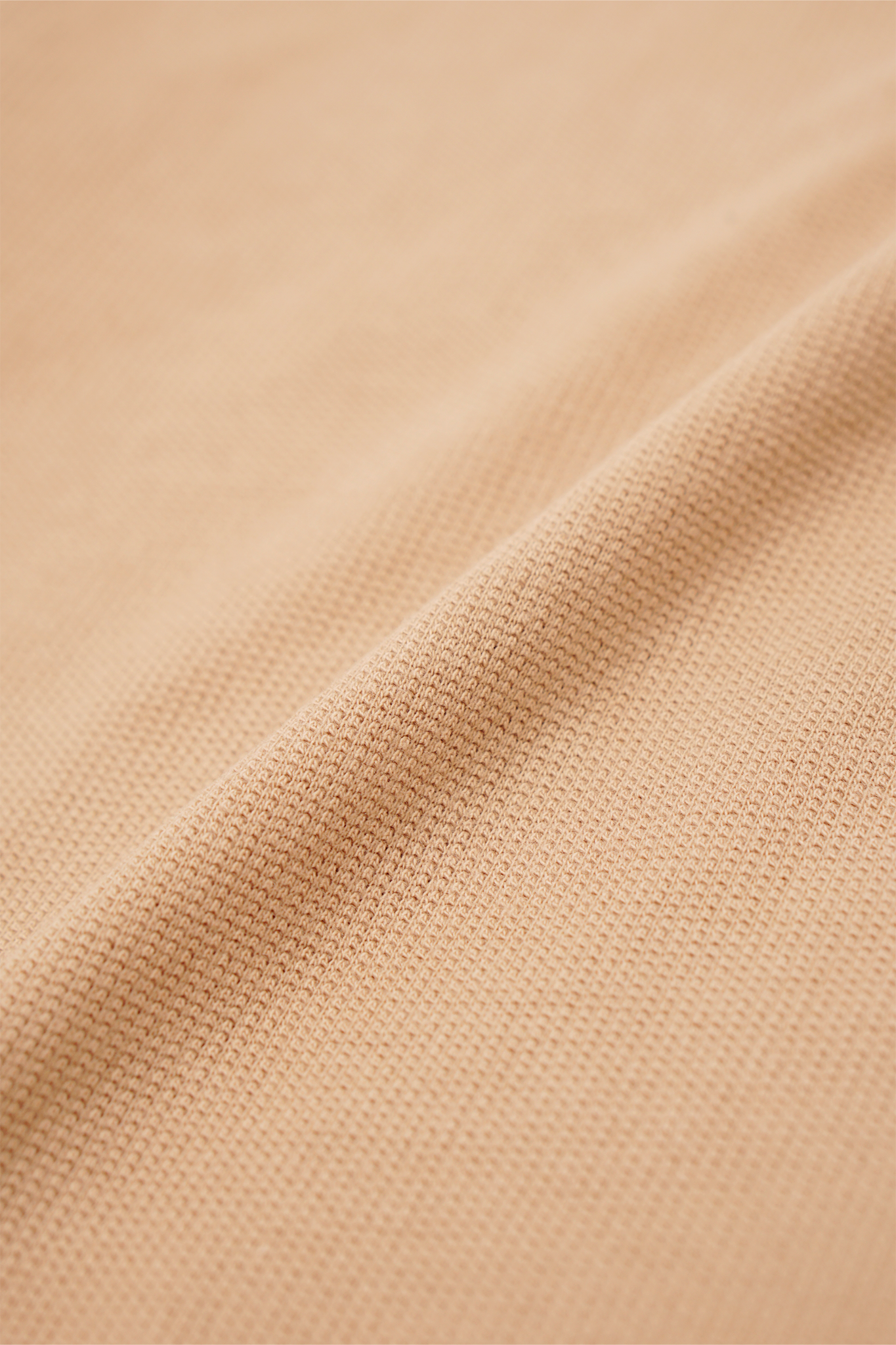WAFFLE WEAVE LONGSLEEVE TEE V3 IN WHEAT