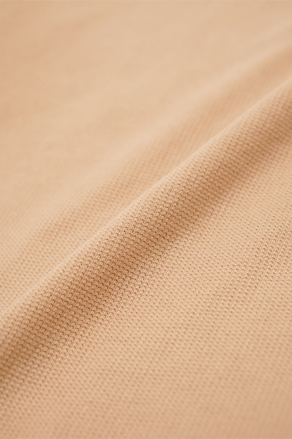 WAFFLE WEAVE LONGSLEEVE TEE V3 IN WHEAT