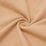 WAFFLE WEAVE LONGSLEEVE TEE V3 IN WHEAT