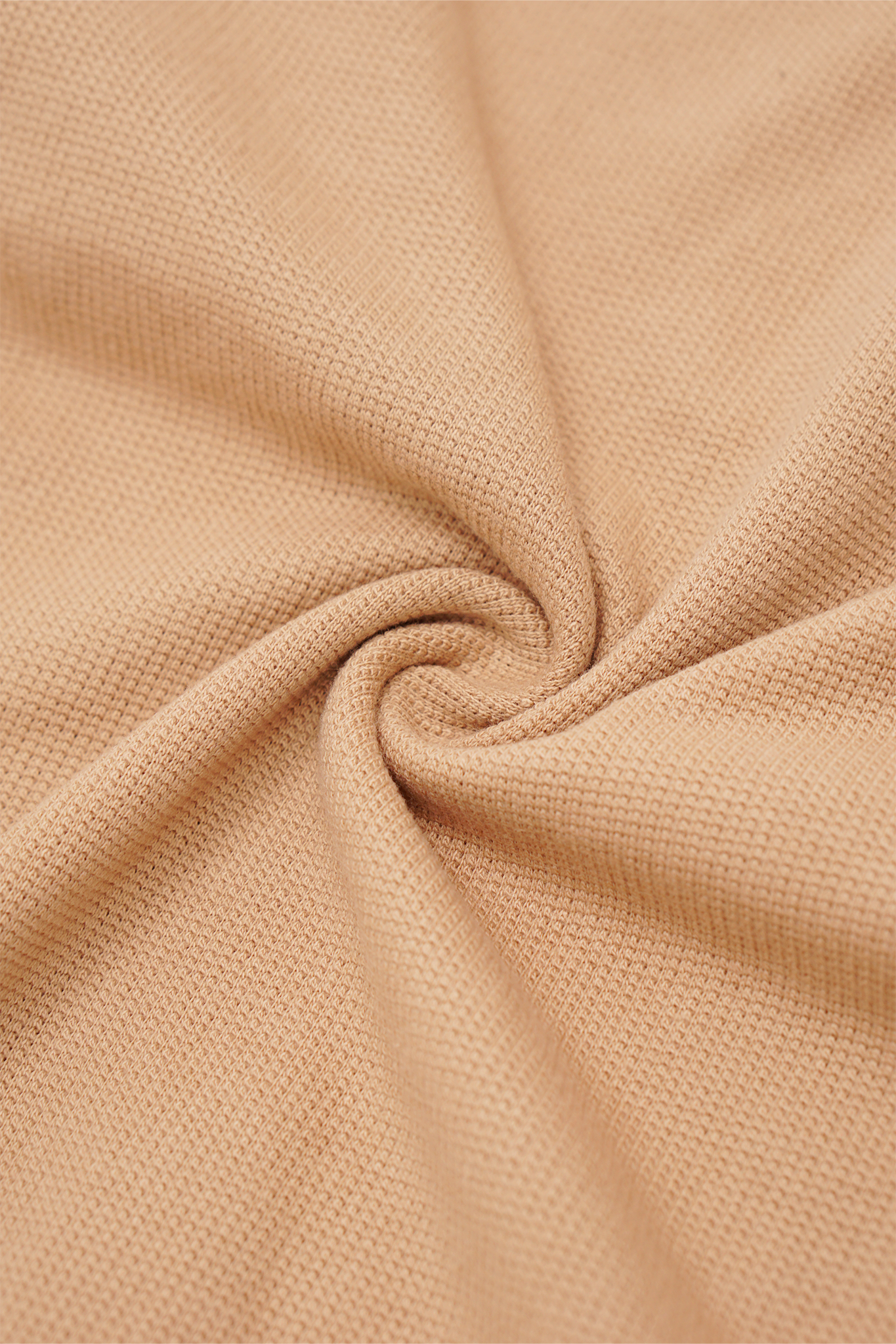 WAFFLE WEAVE LONGSLEEVE TEE V3 IN WHEAT