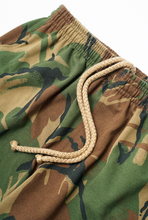FOREST CAMO PIQUE HOUSE SHORTS