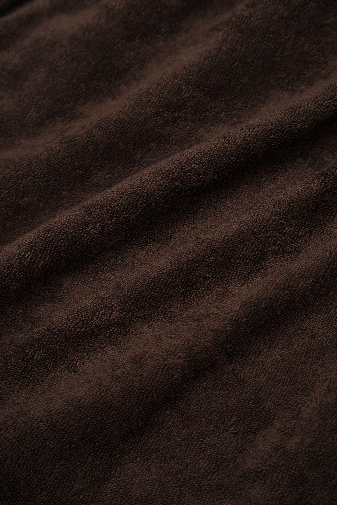 TOWEL TERRY HOUSE SHORTS IN WOOD