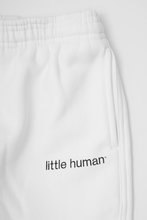 LITTLE HUMAN™ SWEATPANTS IN WHITE