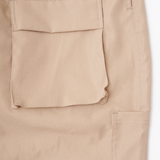 CHAMPAGNE  7 POCKET  TWILL LOUNGE PANTS